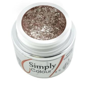 Simply Specialty Glitter Gel - Rose Gold